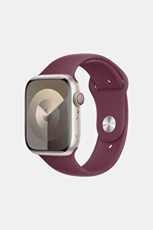 Apple Watch 45 mm Karadut Spor Kordon - S/M