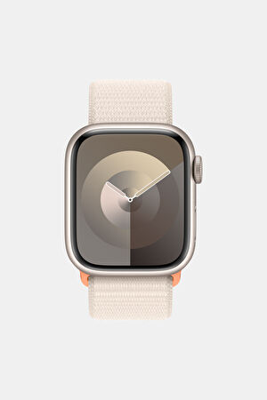 9 GPS 41mm Yıldız Işığı Alüminyum Kasa ve Spor Loop