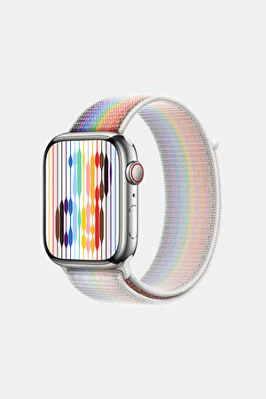 Apple Watch 45 mm Pride Edition Spor Loop Kordon - M/L
