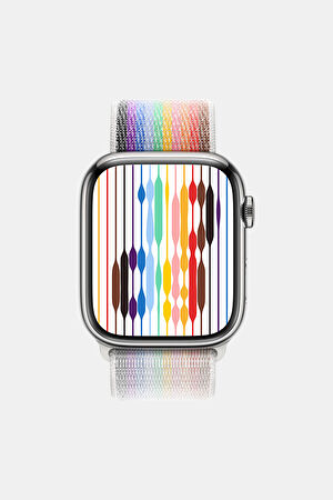Apple Watch 45 mm Pride Edition Spor Loop Kordon - M/L_3