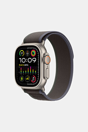 Apple Watch 49 mm Mavi/Siyah Trail Loop Kordon_2
