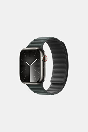 Apple Watch 41 mm Kermes Meşesi Manyetik Baklalı Model Kordon - S/M