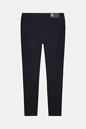 Siyah Boru Paça Pantolon_2