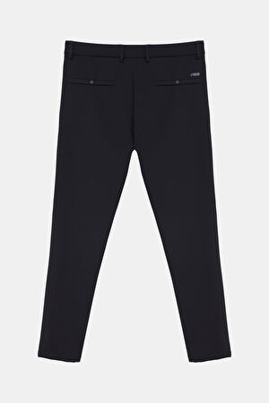 Lacivert Boru Paça Pantolon_2