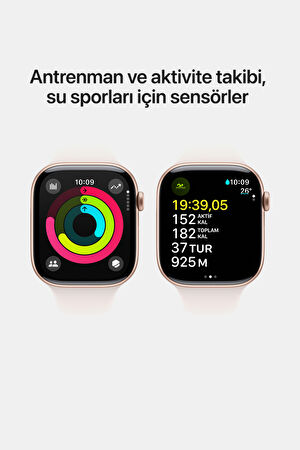 Watch Series 10 GPS + Cellular 42mm Rose Gold Alüminyum Kasa Light Blush Spor Kordon - S/M_3