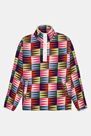 Çok Renkli Relax Kalıp Sweatshirt