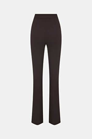 Janine Kahve Boru Paça Pantolon_2