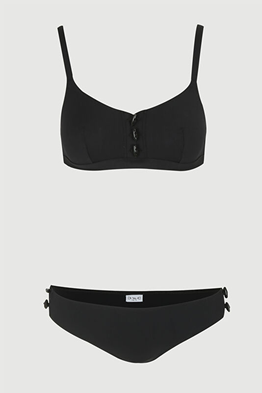 Siyah Askılı Bikini