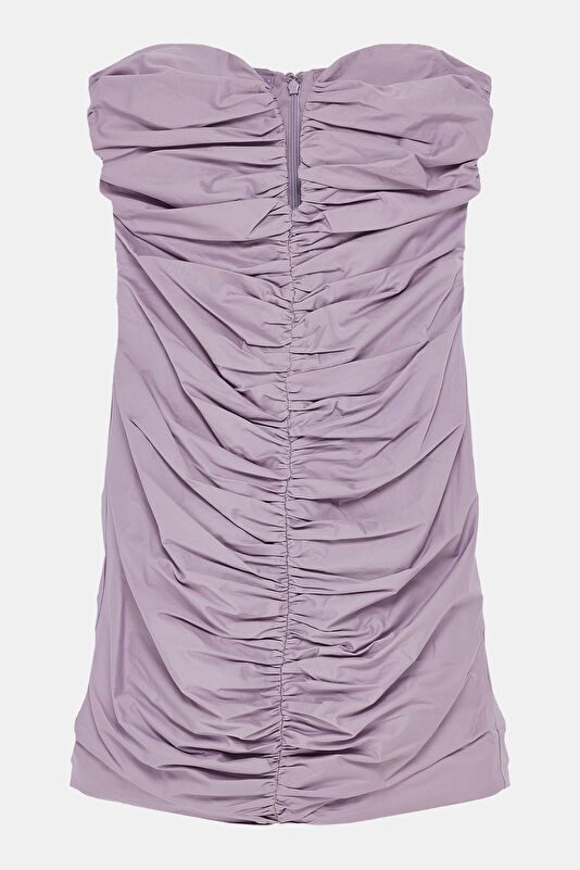 NTERMISSION DRESS, Purple, L