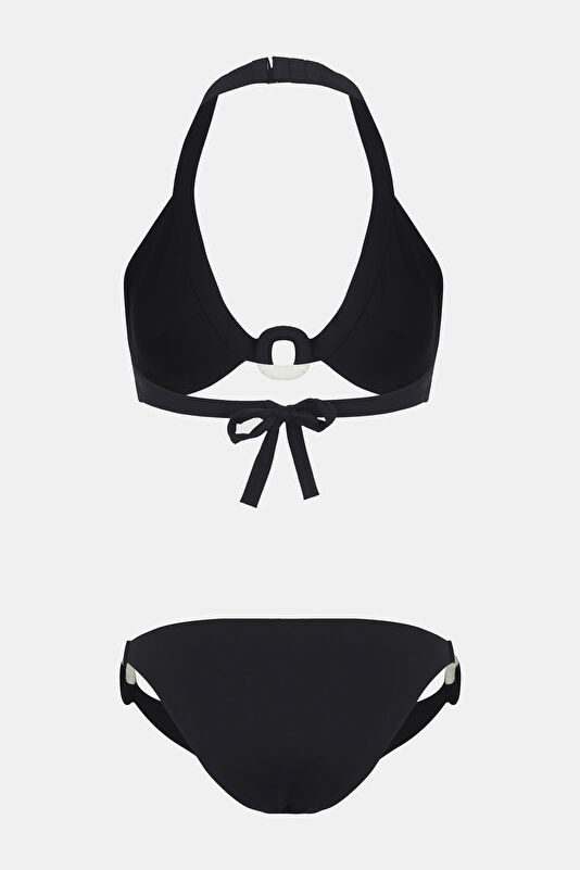 Siyah Boyundan Askılı Bikini 2