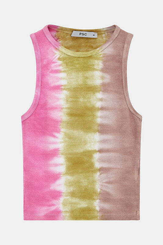 Colorful Patterned Strappy Women's Blouse 4