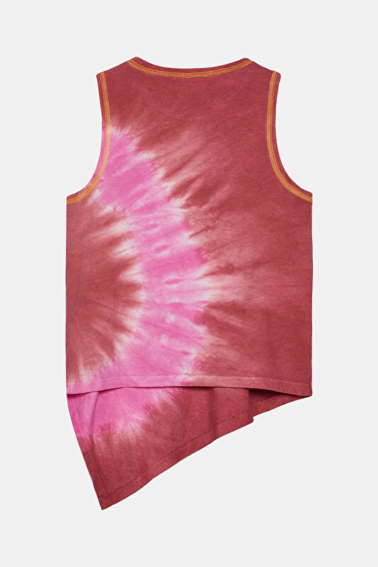Colorful Batik Sleeveless Women's Blouse 2