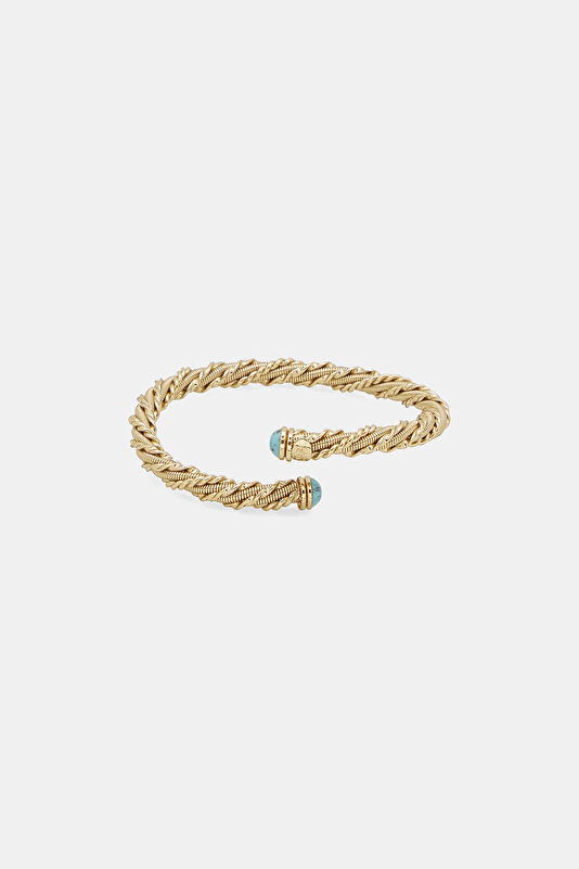 Light Blue Gold-plated Bracelet