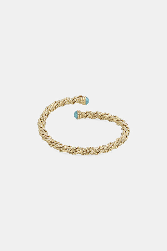 Light Blue Gold-plated Bracelet 2