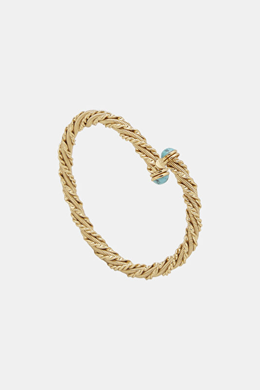 Light Blue Gold-plated Bracelet 3