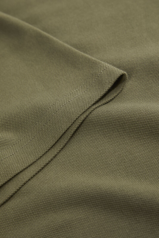 Men's Polo Collar Khaki T-Shirt 4