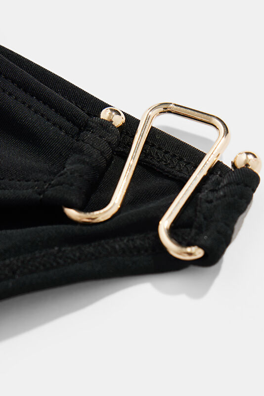 Aubrey Black Buckle Bikini 4