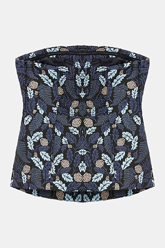 Colorful Floral Pattern Women's Blouse 2