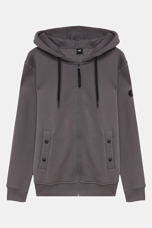 Anthracite Zippered Men's Jacket 3