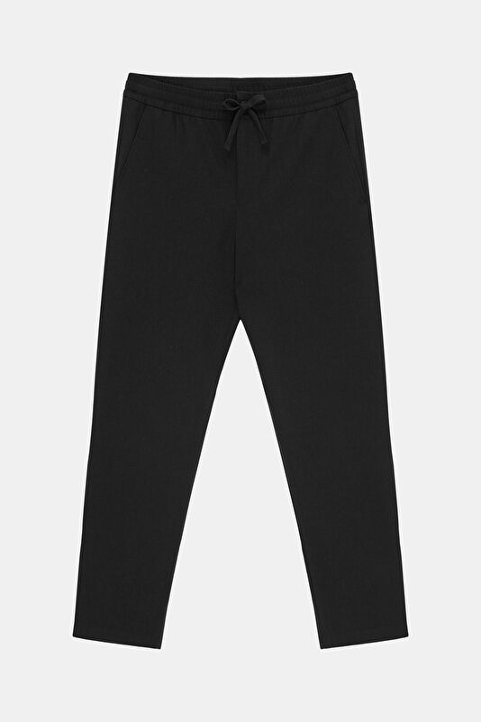 Siyah Straight Erkek Pantolon