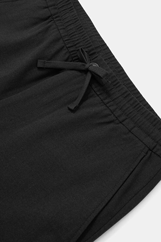 Siyah Straight Erkek Pantolon 3