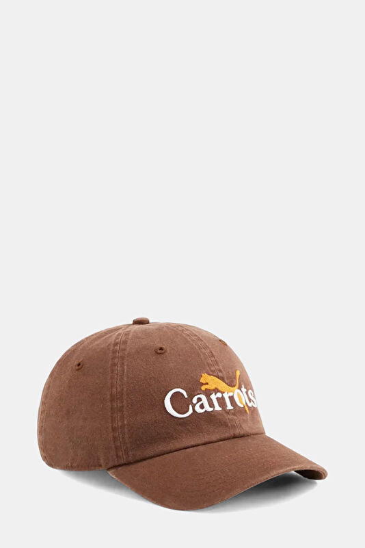 X Carrots Kahve Nakışlı Şapka