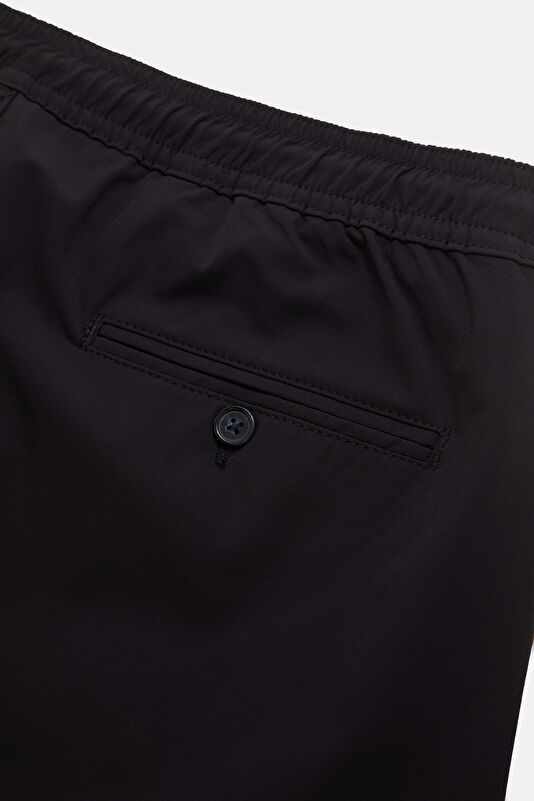 Navy Blue Straight Leg Men's Trousers 4