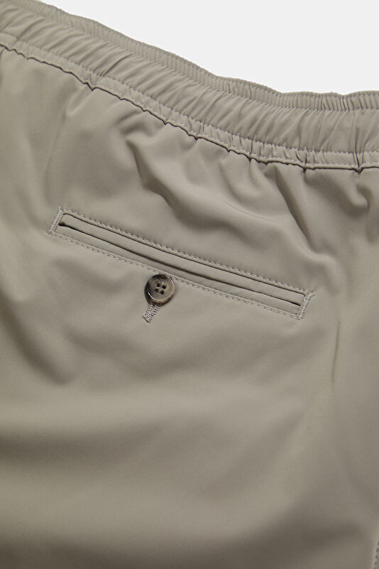 Light Grey Straight Leg Men's Trousers 4