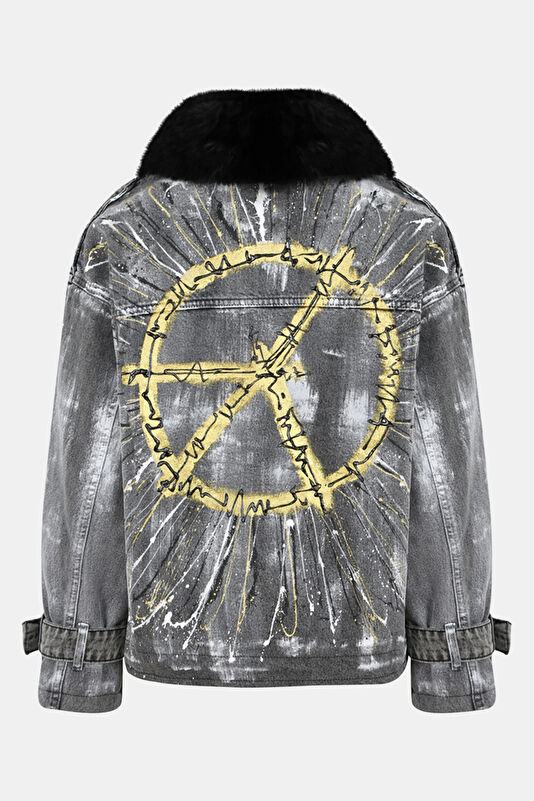 Peace Black Coat