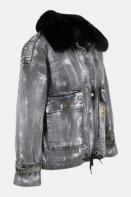 Peace Black Coat 3