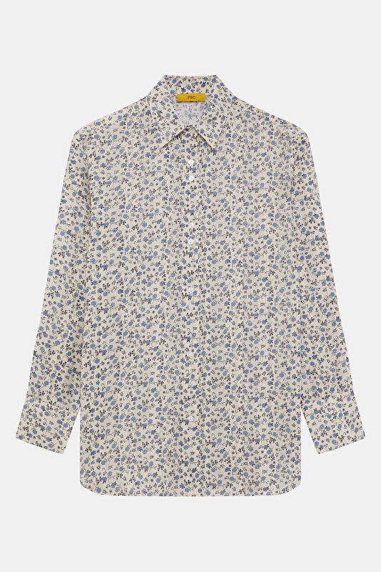 Multicolor Floral Pattern Shirt