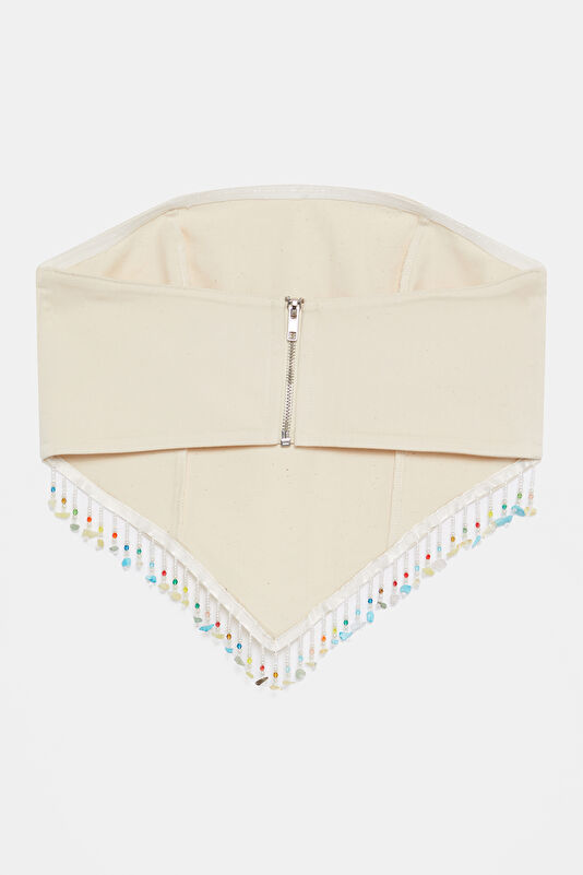 Beige Women's Blouse 2