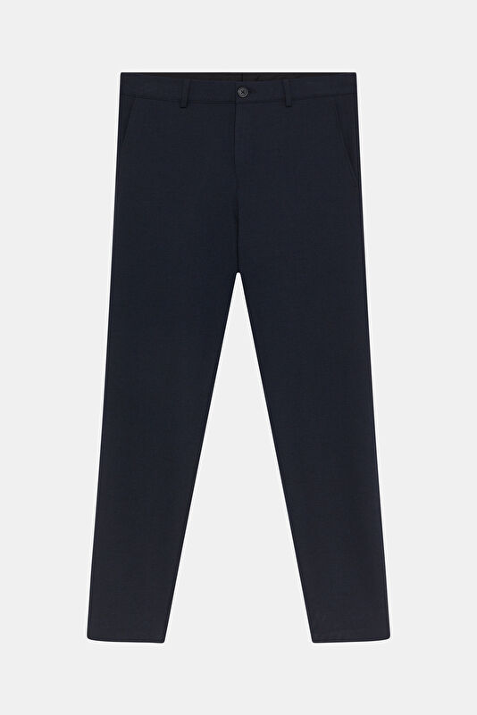 Lacivert Slim Fit Erkek Pantolon