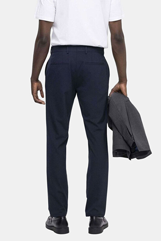 Lacivert Slim Fit Erkek Pantolon 3