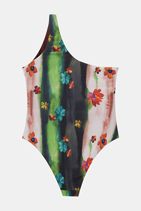 Colorful Patterned Women's Swimsuit 4