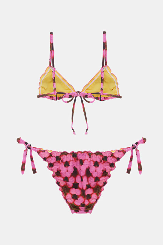 Çok Renkli Desenli Kadın Bikini 2