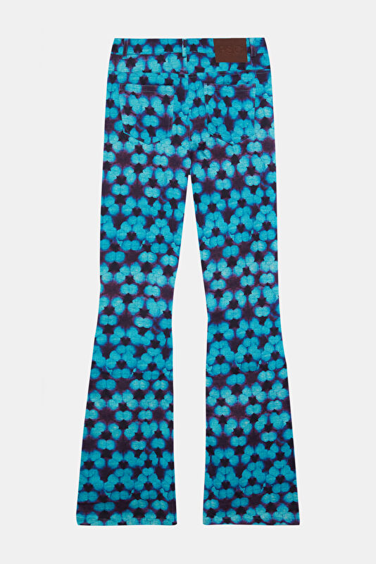 Blue Women's Trousers 4