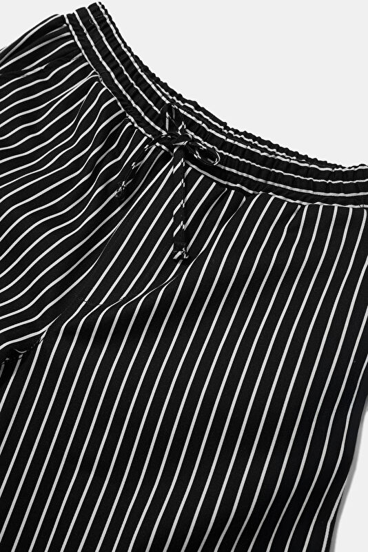 Black Wide Leg Women's Pants 3