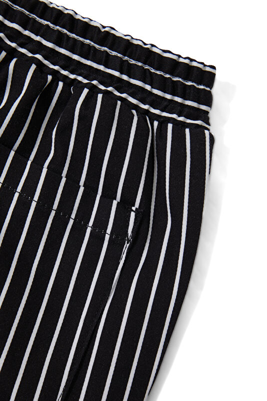Black Wide Leg Women's Pants 4