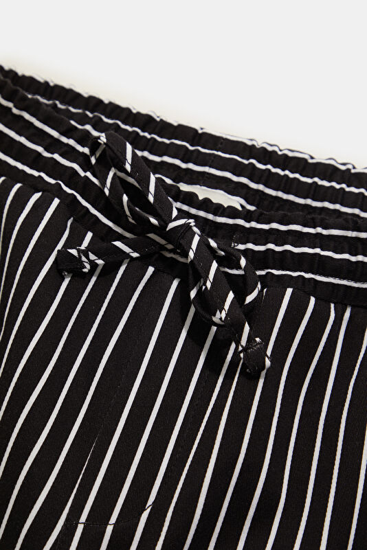 Black Straight Leg Men's Trousers 3
