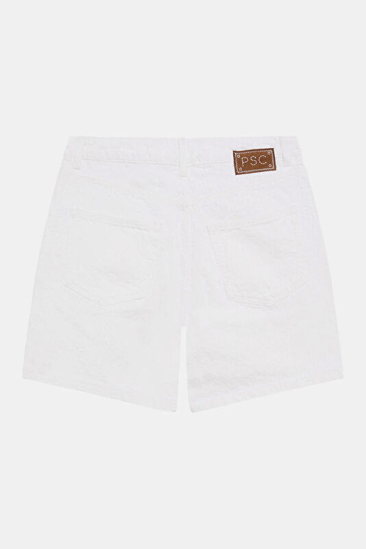 White Women's Shorts 2