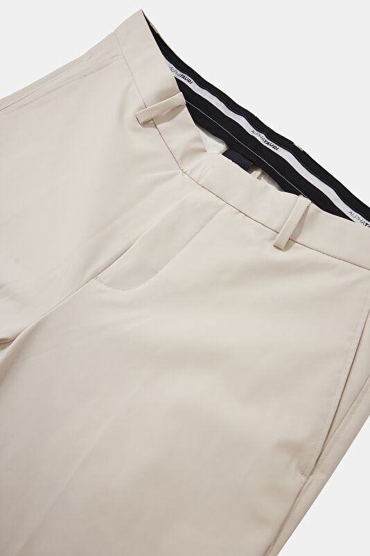 Relax Fit Cream Skinny Leg Trousers 3