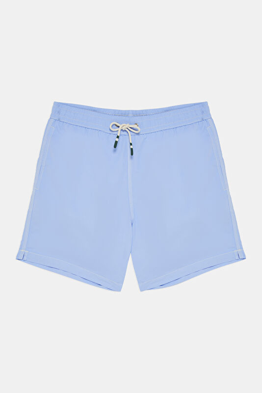 Light Blue Elastic Swimsuit 4