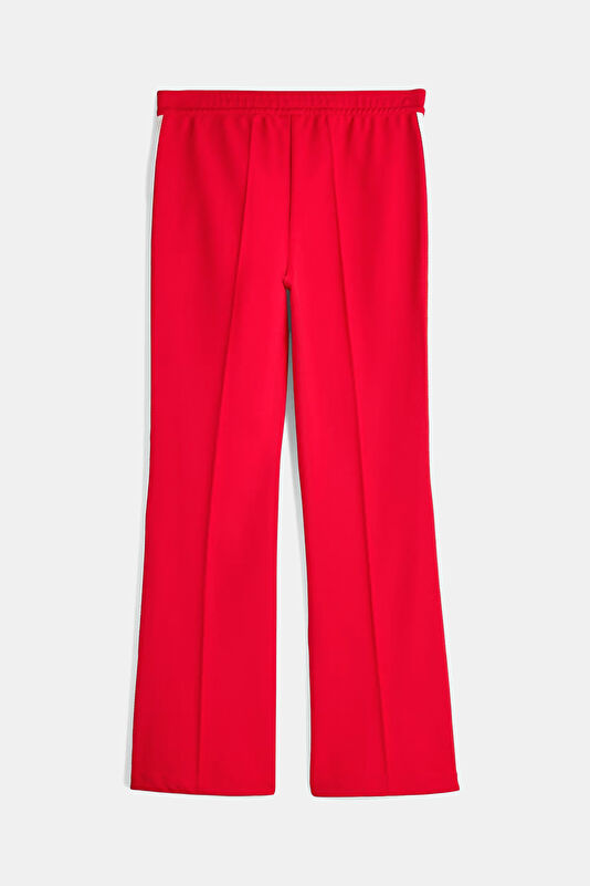 Red Flare Women's Pants 2