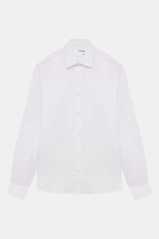 White Linen Shirt