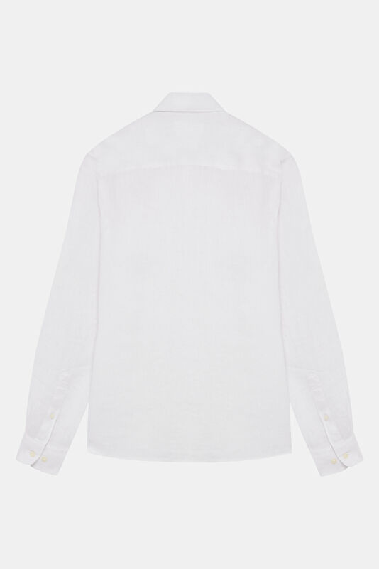 White Linen Shirt 2
