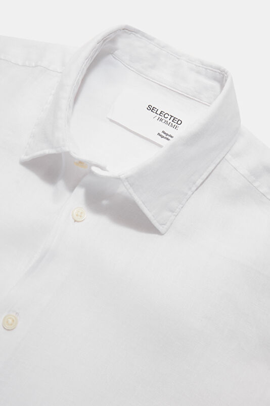 White Linen Shirt 3