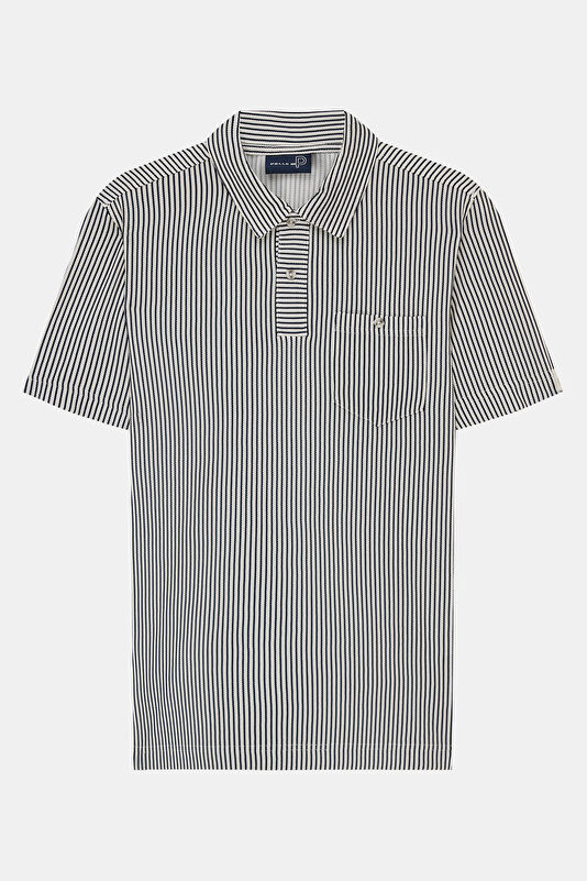 Lacivert Polo Yaka T-Shirt