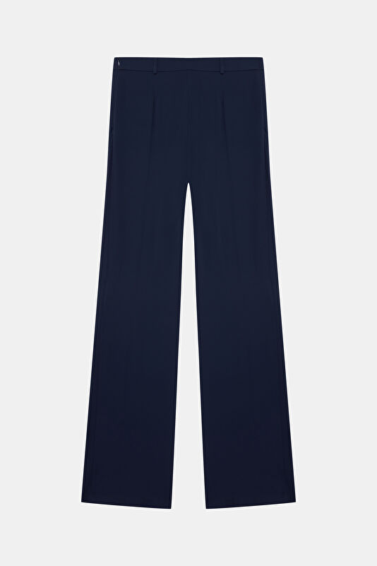Navy Women's Straight Leg Trousers 2