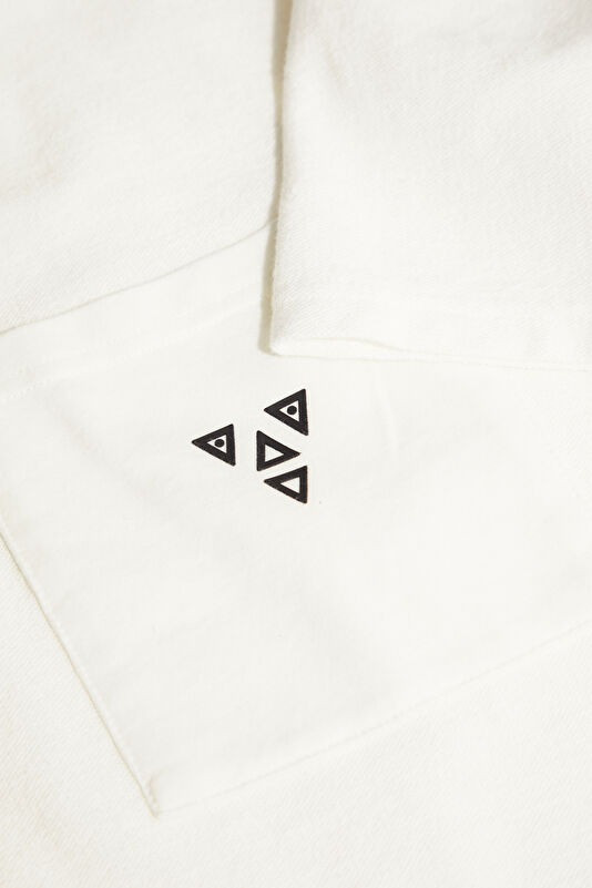 Ekru Bisiklet Yaka Erkek T-Shirt 4